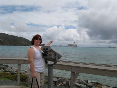 Was that our ship?? Ooops - Tortola