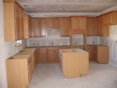 Kitchen starts to take shape